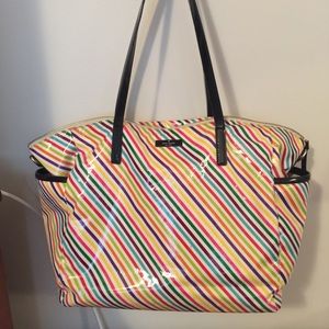 Striped Kate Spade Baby Bag