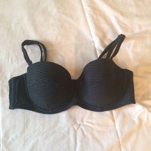 BLACK H&M BATHING SUIT BIKINI TOP