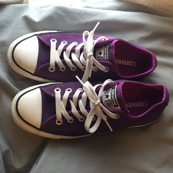 Purple Converse size US 7.0 women's