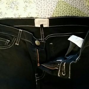 Current Elliott jeans 30 ankle skinny black
