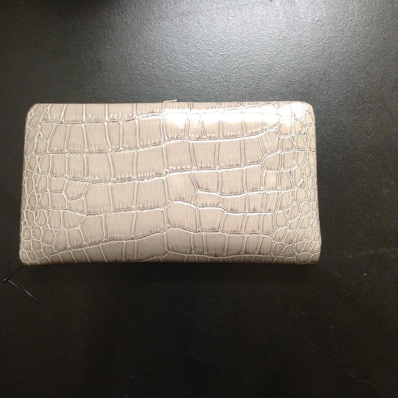 Grey snakeskin wallet