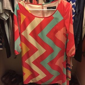 Chevron dress