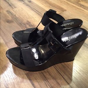 Charles & David wedge sandals