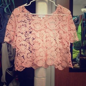 Knit crop top
