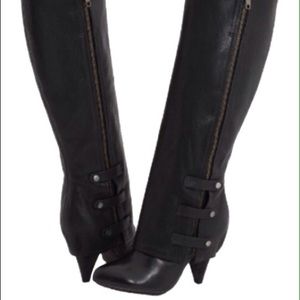 Miss sixty black knee boots