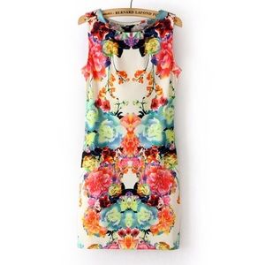 *HP!* Floral Print Dress