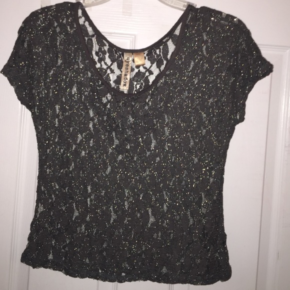 Cute shimmery top