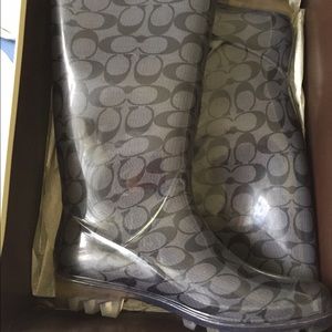 Coach Rain Boots