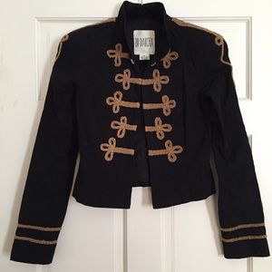 BB Dakota marching band style, cropped jacket.