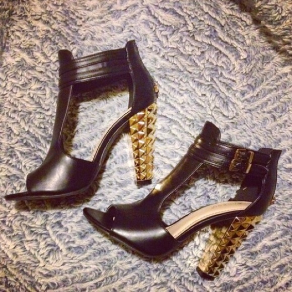 ISO Bamboo brand studded heels size 8