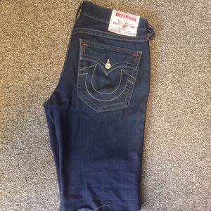 True religion cut off jeans