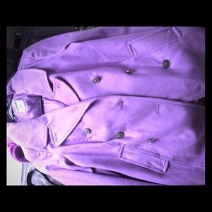 Lavendar Old Navy Peacoat