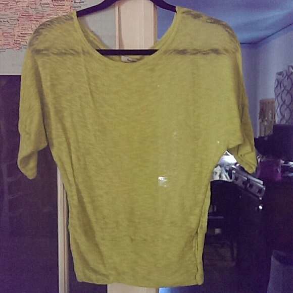 Cute sheer top