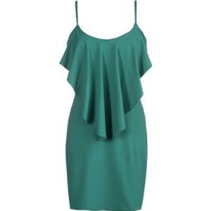Susana Monaco Ruffle Tank Dress