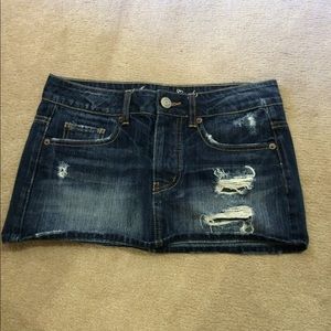American Eagle Jean Skirt