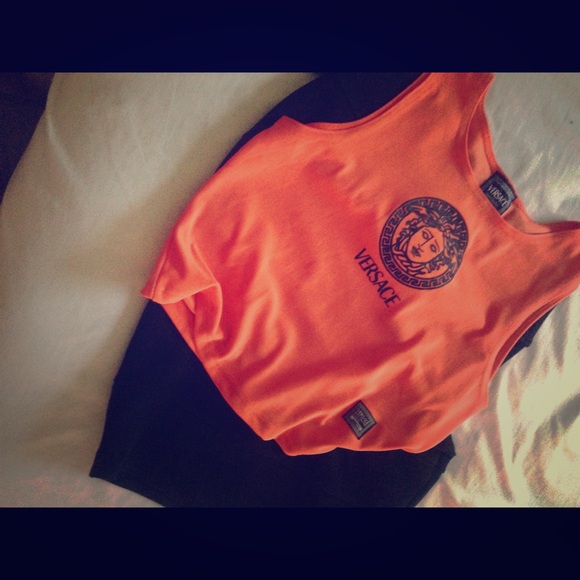 AUTHENTIC Vintage 1994 Gianni Versace crop top