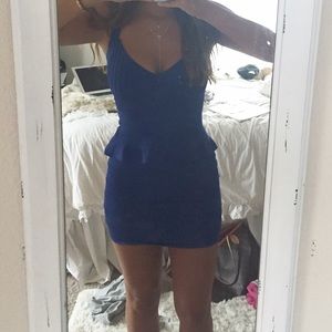 Nasty Gal Peplum Bandage Dress