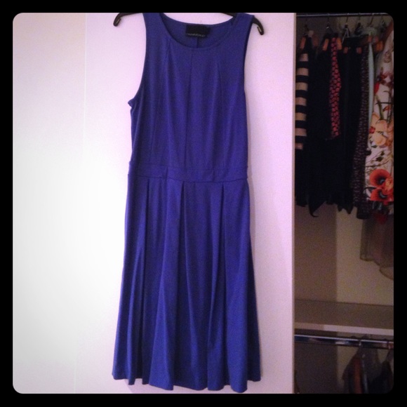 Blue dress