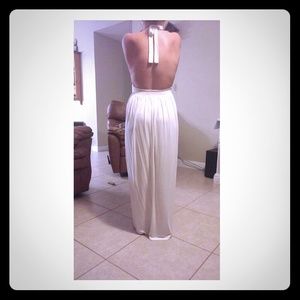 Halter maxi dress