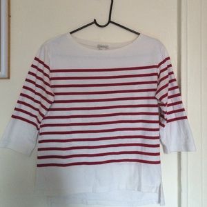 Forever 21 - Red and White striped shirt.