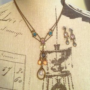Vintage Inspired Necklace and Earring Set NEW Vintage Inspired Necklace and Earring Set NEW