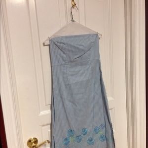 Express Strapless Dress