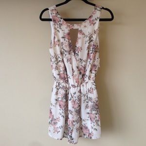 AKIRA floral romper. New with tags.