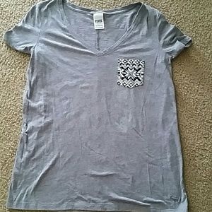 ***on hold*** Pink v-neck with pocket