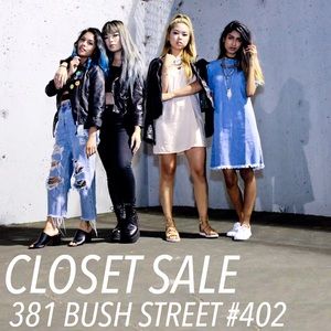CLOSET SALE!!