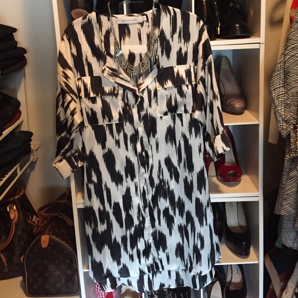 Printed T-bags Los Angeles Shirtdress