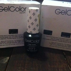 O.P.I. Gelcolor by OPI Top coat ($20 each box)