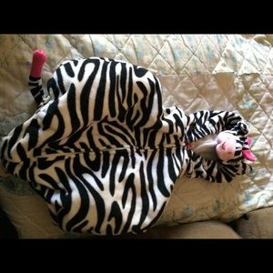 Zebra Halloween costume