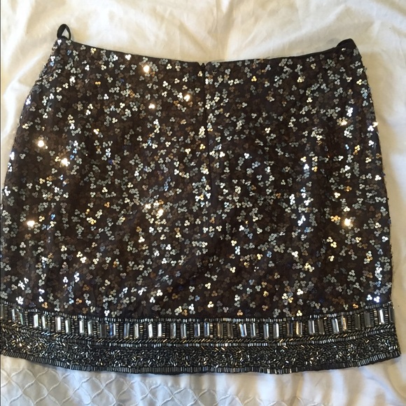 Sequin Mini Skirt - Picture 2 of 3