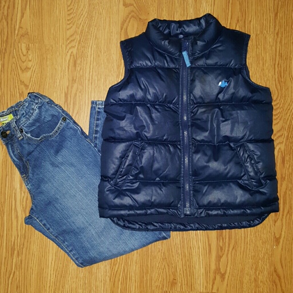 Old Navy boys 5T bubble vest