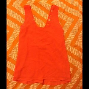 Coral tank top