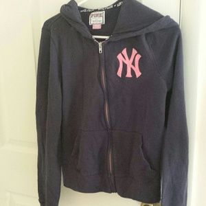 Victoria secret Pink Yankees hoodie