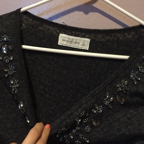 Abercrombie jeweled top - Picture 2 of 2