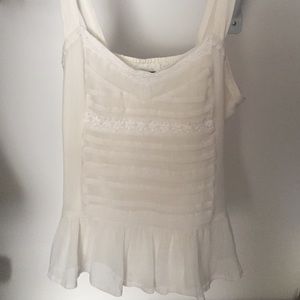 Lacey detailed American eagle tank top