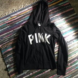 VS PINK zip up hoodie