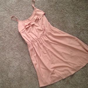 Blush and Gold cocktail Dress
