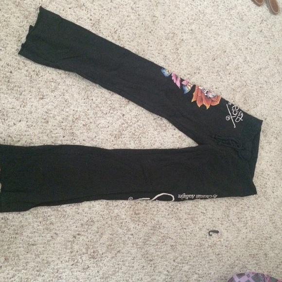 Ed Hardy sweat pants!!