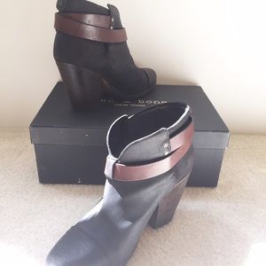 Rag & bone Harrow boot in asphalt suede