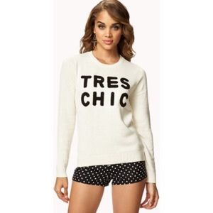 Tres Chic Sweater