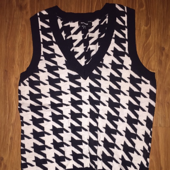 Express sweater vest