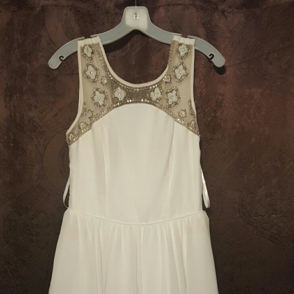 Jodi Kristopher Beaded Party Dress