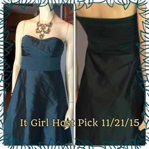 Ann Taylor Deep ocean blue  cocktail dress