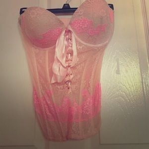 Beautiful corset from Victoria's Secret.