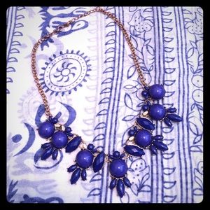 Blue necklace