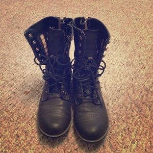 Cathy Jean combat boots