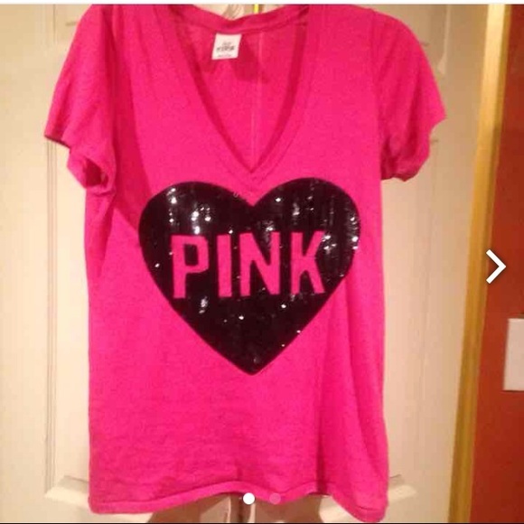 PINK sequin shirt